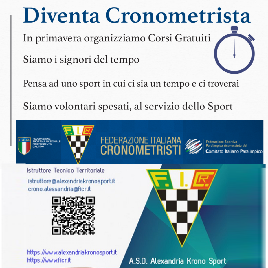 Diventa Cronometrista